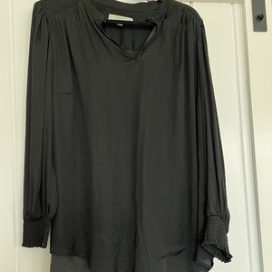 Woman’s plus size black blouse